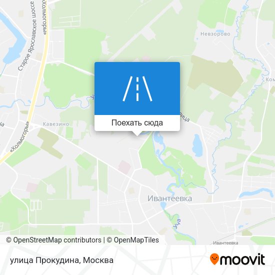 Карта улица Прокудина