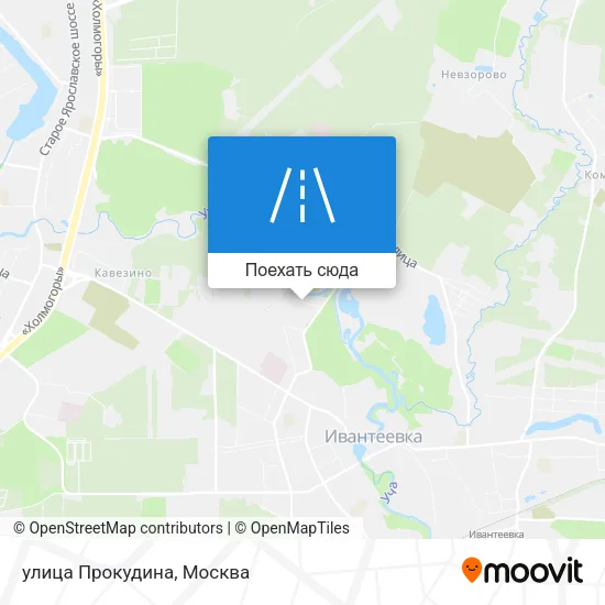 Карта улица Прокудина