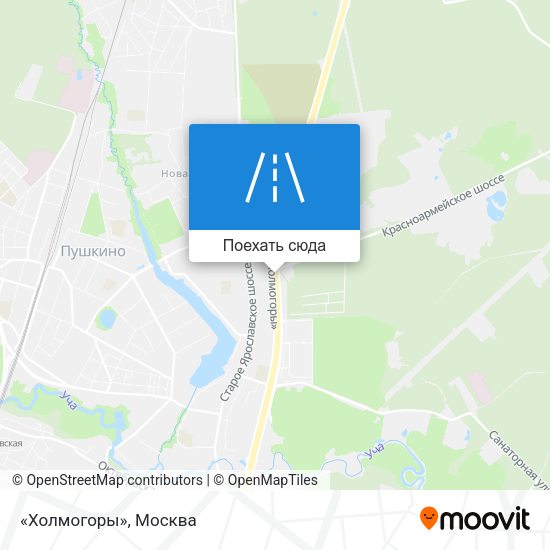 Карта «Холмогоры»