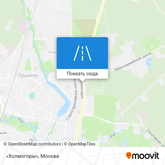 Карта «Холмогоры»