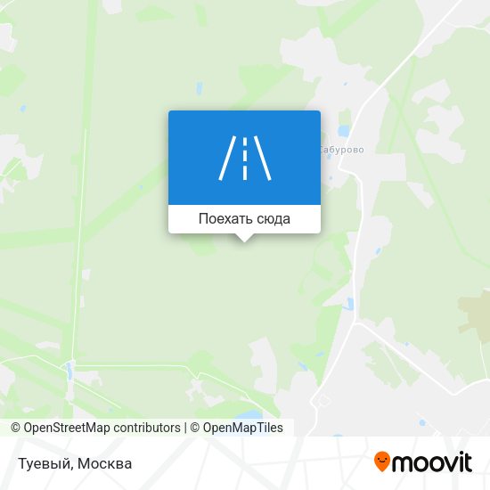Карта Туевый