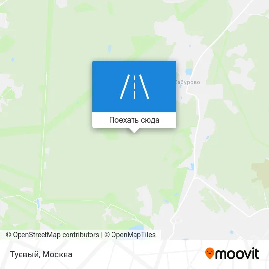 Карта Туевый