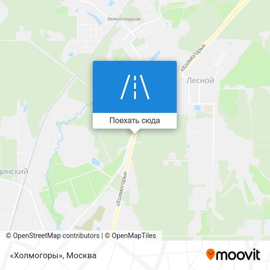 Карта «Холмогоры»