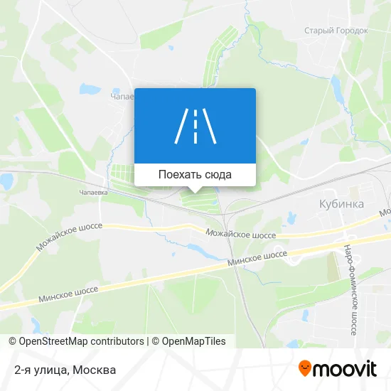 Карта 2-я улица