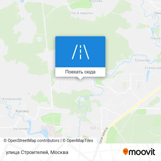 Карта улица Строителей