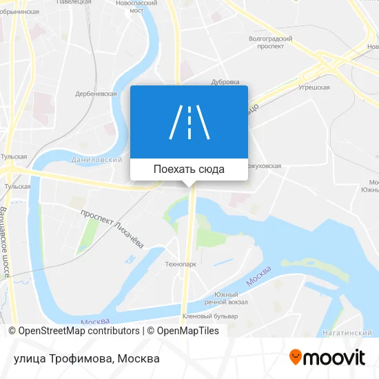 Карта улица Трофимова