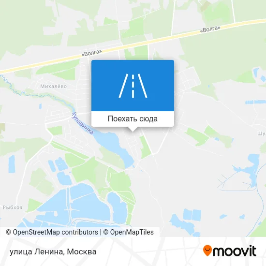Карта улица Ленина