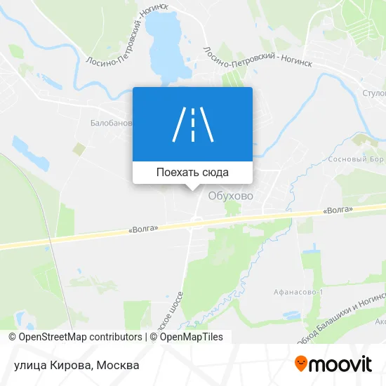 Карта улица Кирова