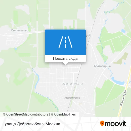 Карта улица Добролюбова