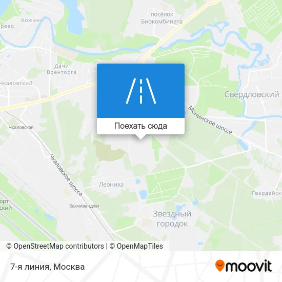 Карта 7-я линия