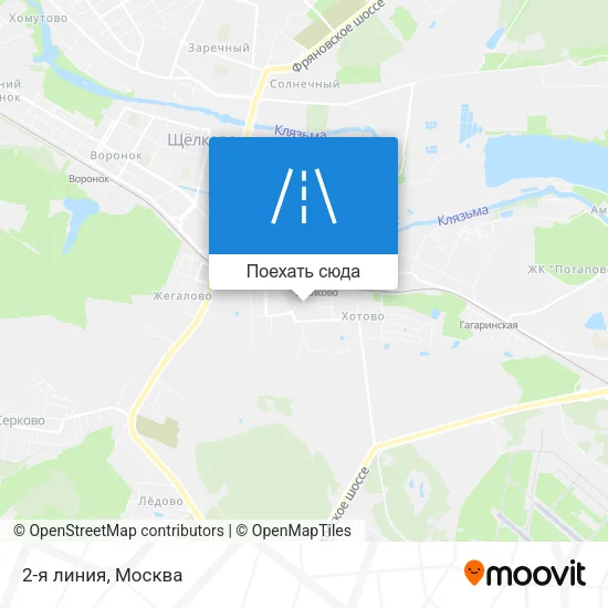 Карта 2-я линия