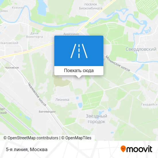 Карта 5-я линия