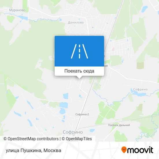 Карта улица Пушкина