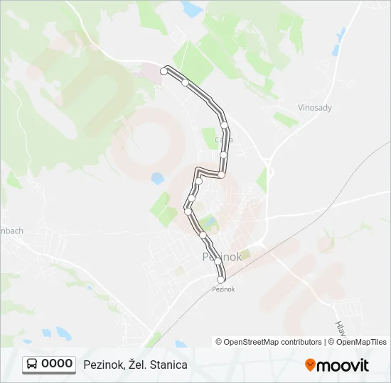 OOOO Bus Line Map