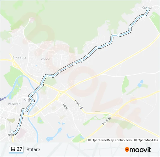 27 Bus Line Map