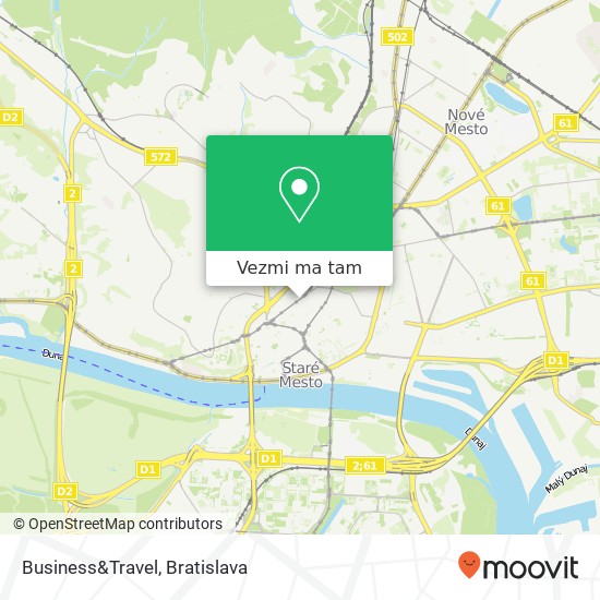 Business&Travel mapa