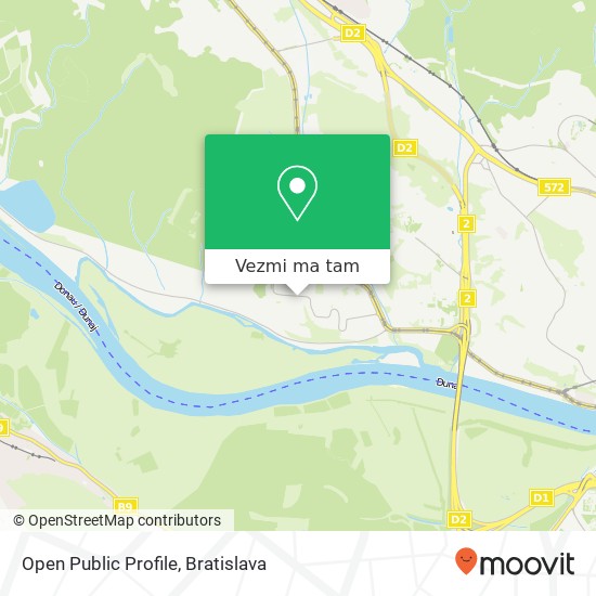 Open Public Profile mapa