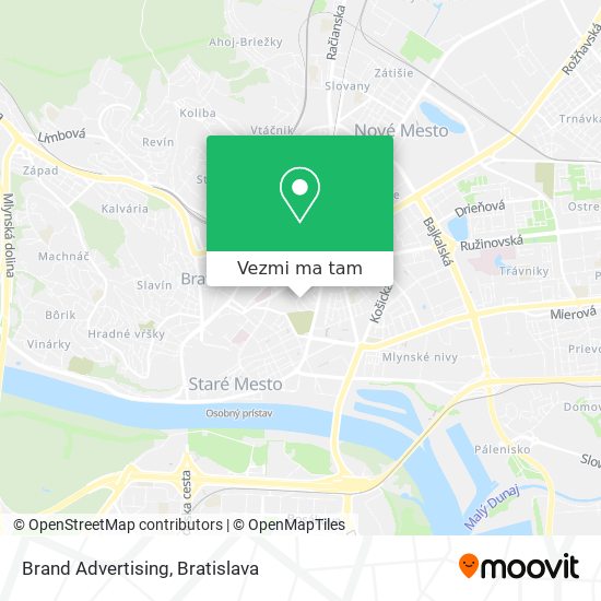 Brand Advertising mapa