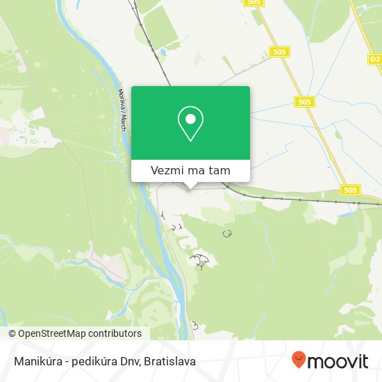 Manikúra - pedikúra Dnv mapa