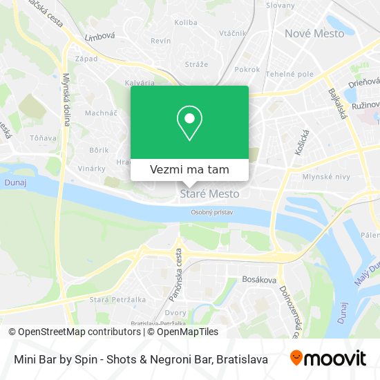 Mini Bar by Spin - Shots & Negroni Bar mapa