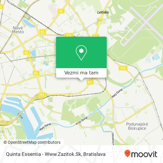 Quinta Essentia - Www.Zazitok.Sk mapa