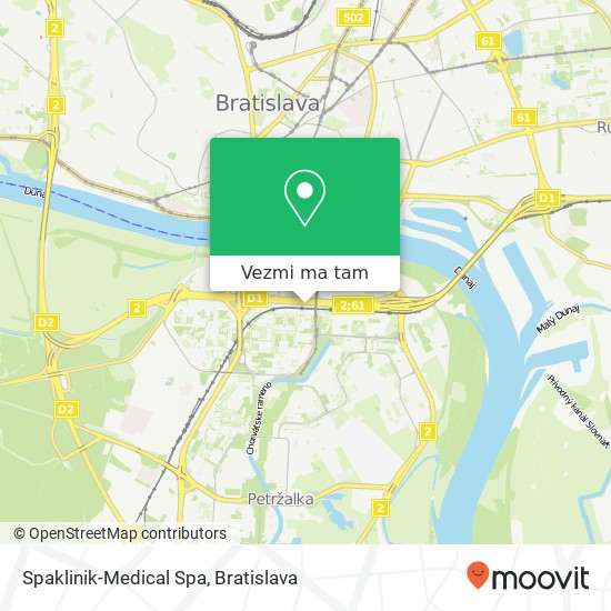 Spaklinik-Medical Spa mapa