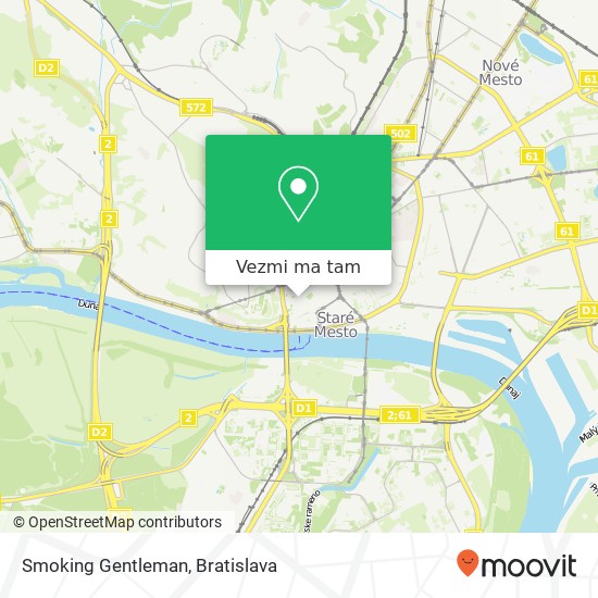 Smoking Gentleman mapa