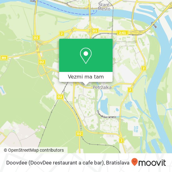 Doovdee (DoovDee restaurant a cafe bar) mapa