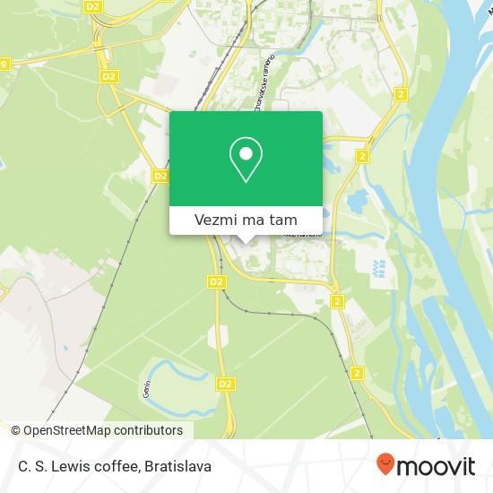 C. S. Lewis coffee mapa