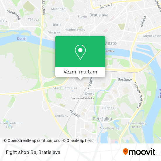 Fight shop Ba mapa