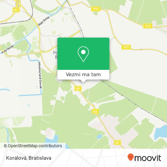 Korálová mapa