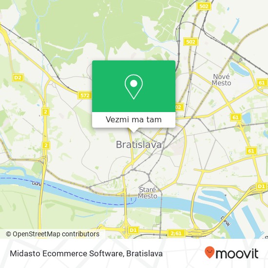 Midasto Ecommerce Software mapa