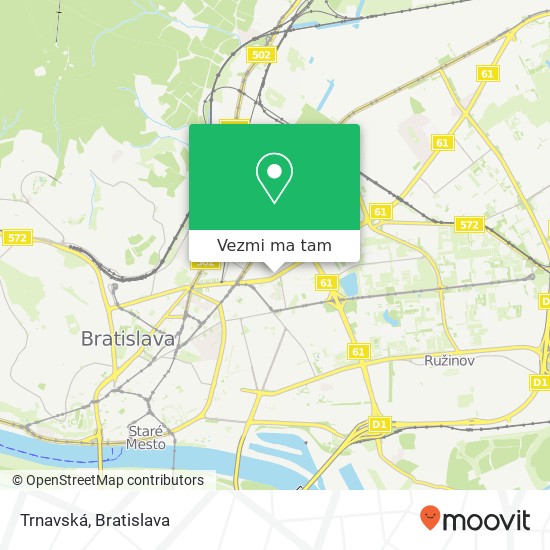 Trnavská mapa