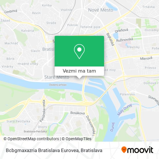 Bcbgmaxazria Bratislava Eurovea mapa