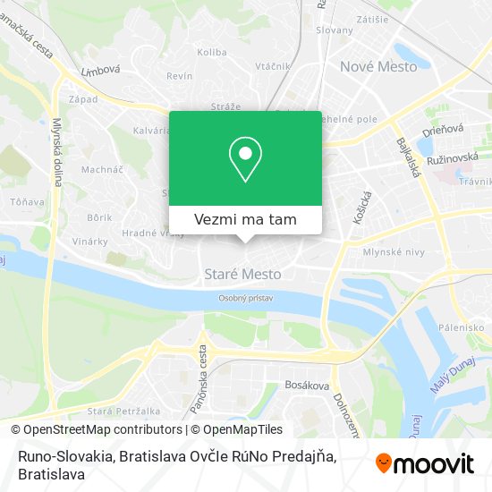 Runo-Slovakia, Bratislava OvčIe RúNo Predajňa mapa