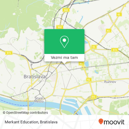Merkant Education mapa