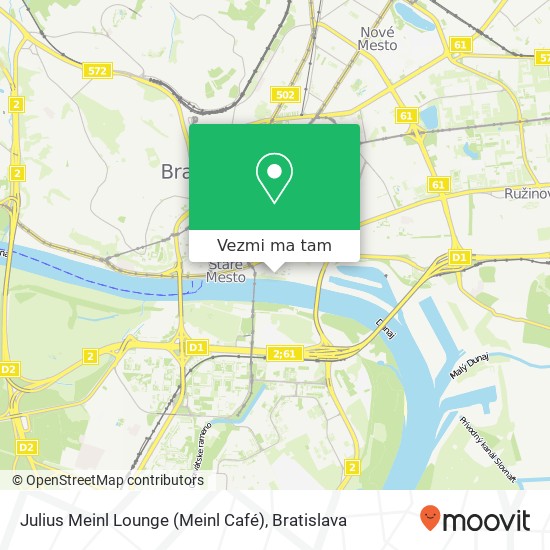 Julius Meinl Lounge (Meinl Café) mapa