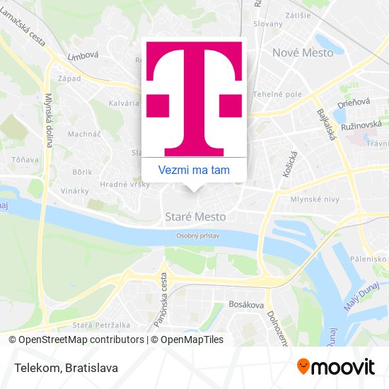 Telekom mapa