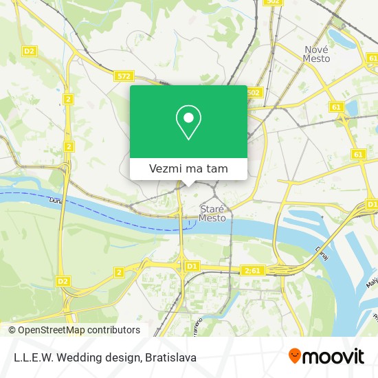 L.L.E.W. Wedding design mapa