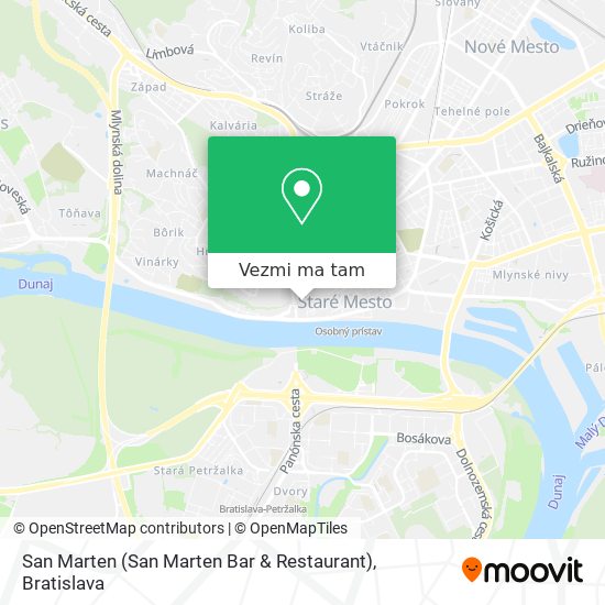 San Marten (San Marten Bar & Restaurant) mapa