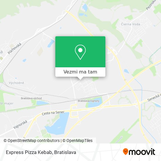 Express Pizza Kebab mapa