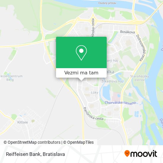 Reiffeisen Bank mapa