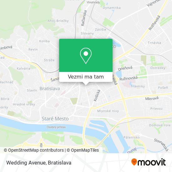 Wedding Avenue mapa