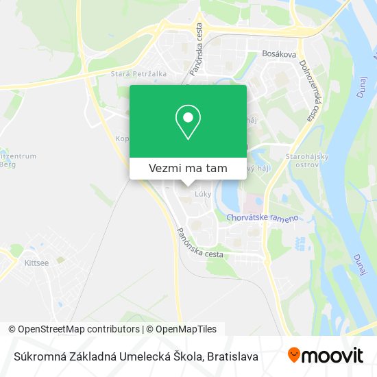 Súkromná Základná Umelecká Škola mapa