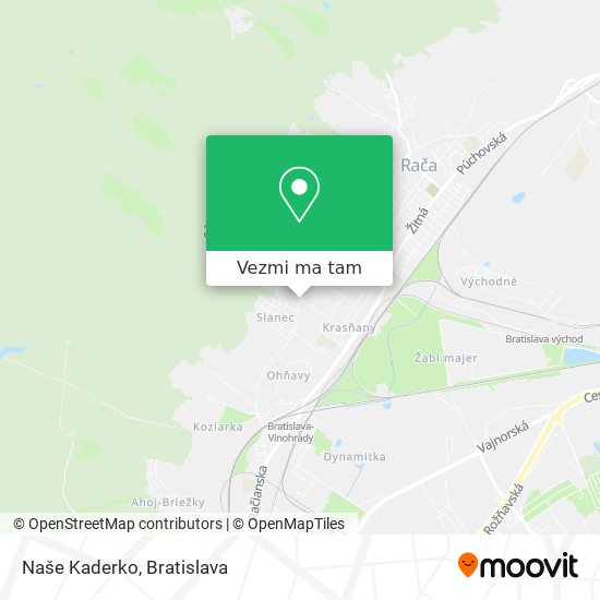 Naše Kaderko mapa