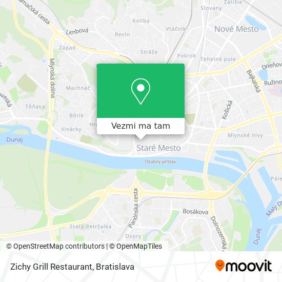 Zichy Grill Restaurant mapa