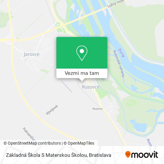 Základná Škola S Materskou Školou mapa