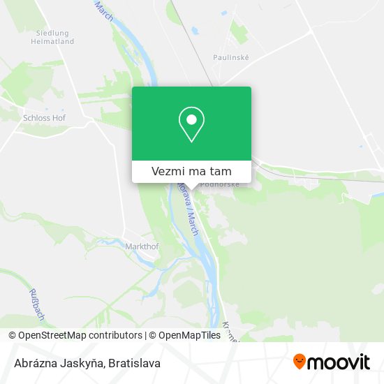 Abrázna Jaskyňa mapa