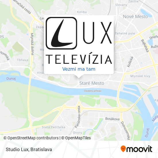 Studio Lux mapa