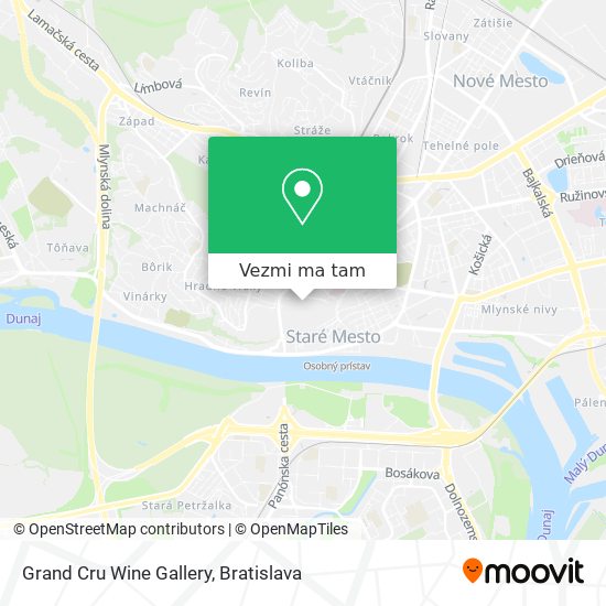 Grand Cru Wine Gallery mapa